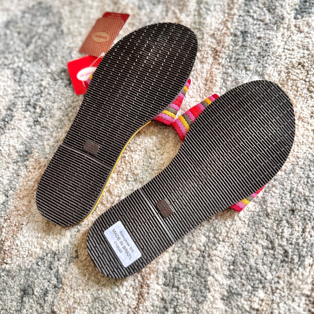 NWT Havaianas You Malta Mix Sandals, Orange Citrus, Multiple Sizes - Picture 7 of 10